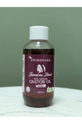 VRINDAVAN ORG BLACK CASTOR OIL 100ML
