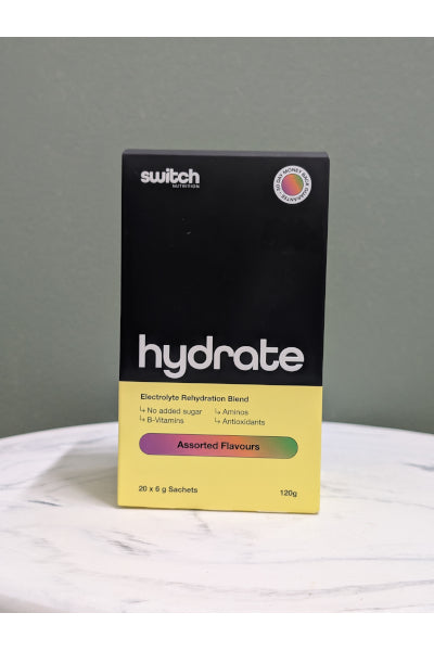 SWITCH HYDRATE ASSORTED FLAV 20 X 6G
