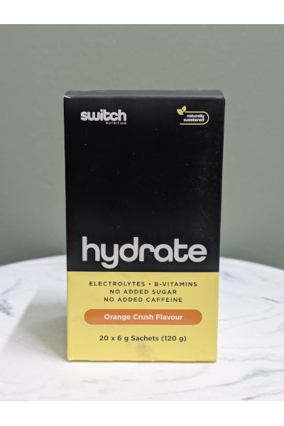SWITCH HYDRATE NO SUGAR ORANGE 20 X 6GM