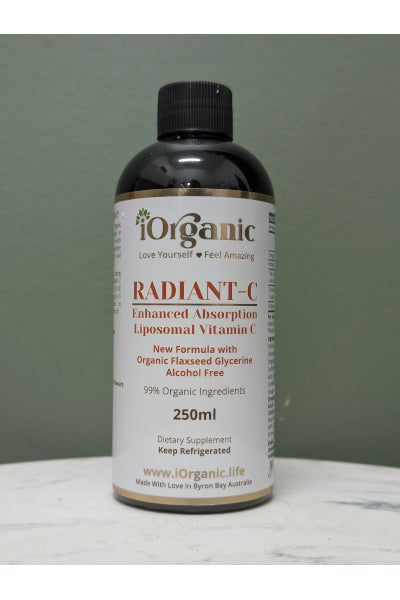 IORGANIC RADIANT-C LIPOSOMAL VIT C 250ML