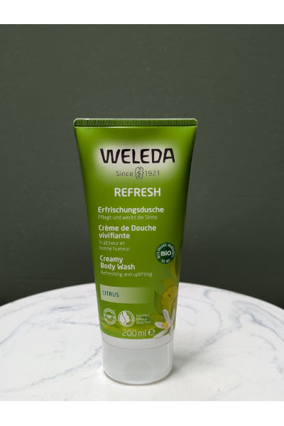 WELEDA REFRESH CREAMY BODY WASH CITRUS