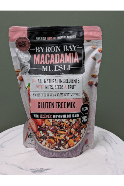 BYRON BAY GF VEGAN MACADAMIAMUESLI 350G
