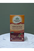 ORGANIC INDIA HIBISCUS PLUS TEA 50GR