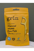GRIN ULTRA CLEAN FLOSS PICKS CHARC 80PK