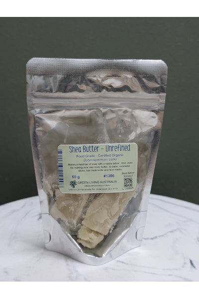 GREEN LIVING AUS SHEA BUTTER 50G