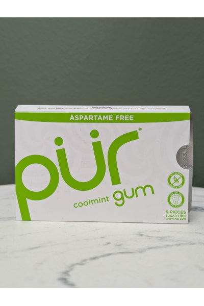PUR GUM COOL MINT 9 PCE