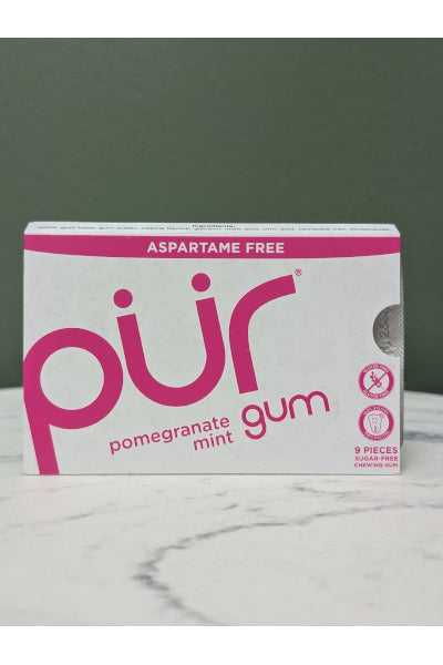 PUR GUM POM/MINT 9 PCE