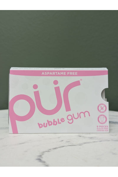 PUR GUM BUBBLEGUM 9 PCE