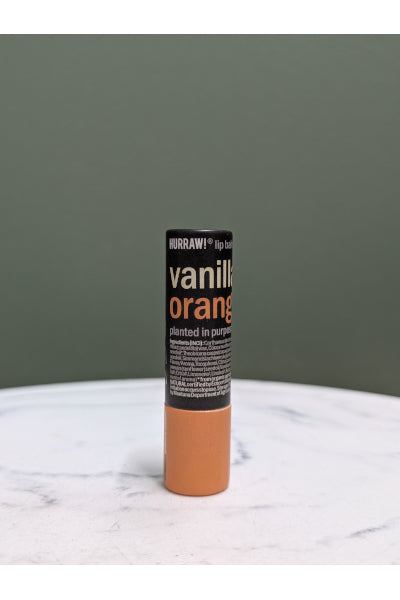 HURRAW VANILLA & ORANGE LIP BALM