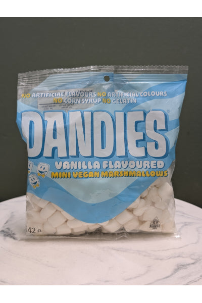 DANDIES VEGAN MINI VANILLA MALLOWS 142G