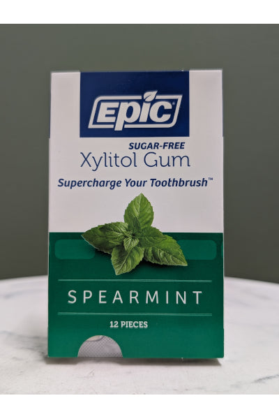 EPIC XYLITOL GUM SPEARMINT 12 PCE