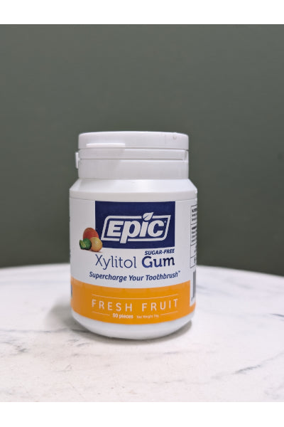 EPIC XYLITOL GUM FRESH FRUIT 50PCE