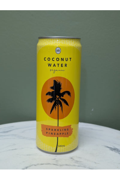 ISLE ORG COCONUT WATER PINEAPPLE 320ML