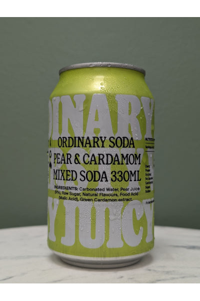 ORDINARY SODA PEAR & CARDAMOM 330ML