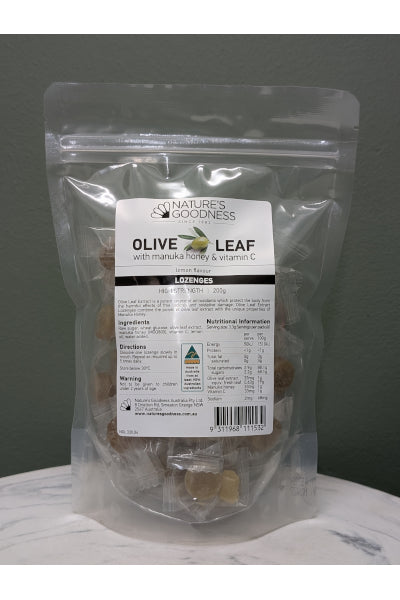 N/G OLIVE LEAF LOZENGES. VC 200G