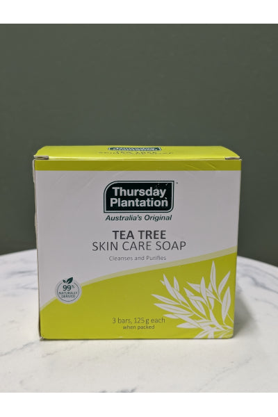 T/P TEA TREE ORG SOAP PK3