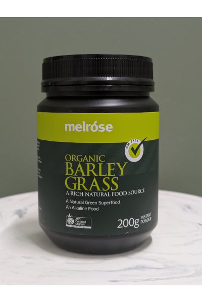 MEL ORGANIC BARLEY GRASS PDR 200G