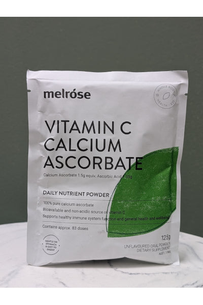 MEL CALCIUM ASCORBATE PDR 125G