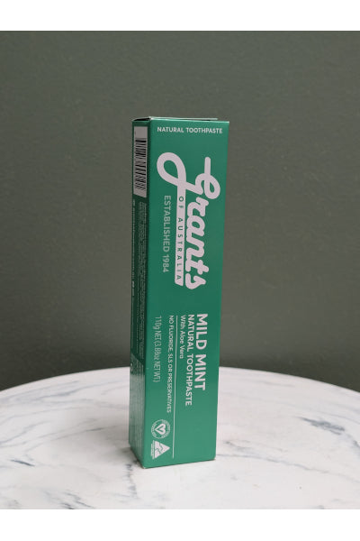 GRANTS TOOTHPASTE MILD MINT W ALOE 110G