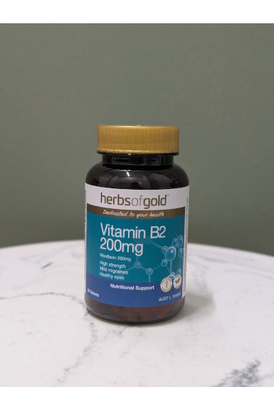 H/G VITAMIN B2 200MG 60T