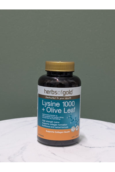 H/G LYSINE 1000 + OLIVE LEAF 100T