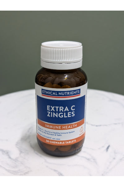 E/N EXTRA C ZINGLES CHEWABLE ORANGE 50T