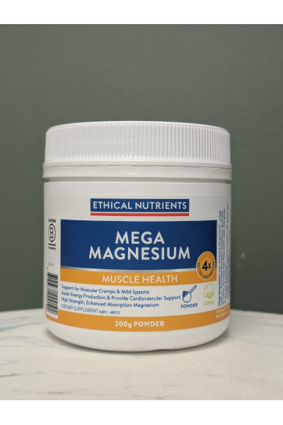 E/N MEGA MAGNESIUM CITRUS 200GM