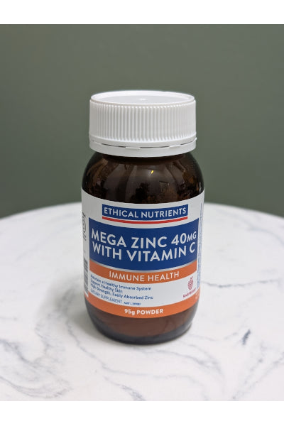 E/N MEGA ZINC POWDER 95G RASPBERRY