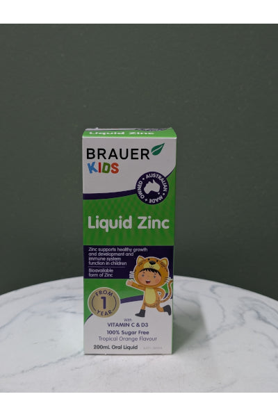 BRA KIDS LIQUID ZINC 200ML