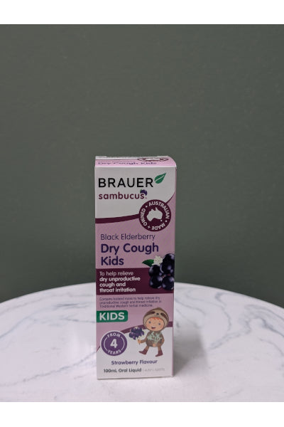 BRAUER SAMB/EBERRY DRY COUGH 100ML