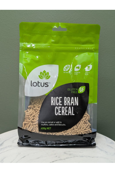 LOT RICE BRAN CEREAL 400GM