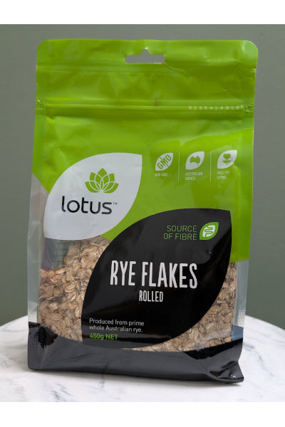 LOT RYE FLAKES ROLLED 450GM