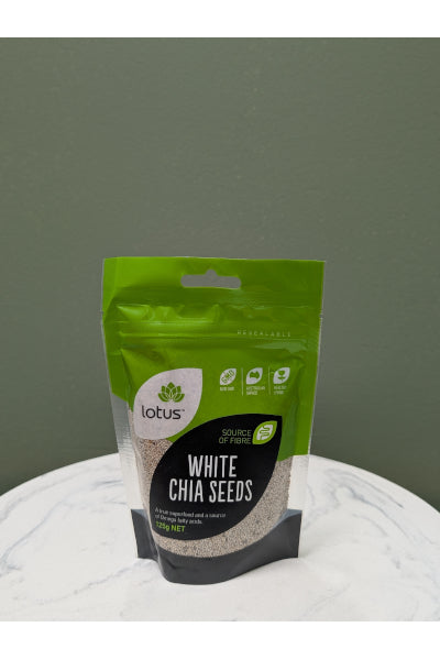 LOT CHIA SEEDS WHITE 125GM