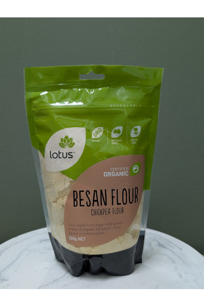 LOT ORG BESAN FLOUR 500G