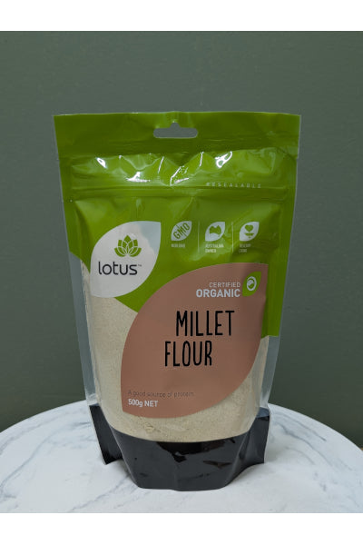 LOT ORG MILLET FLOUR 500G