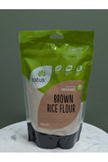 LOT ORG BROWN RICE FLOUR 500G