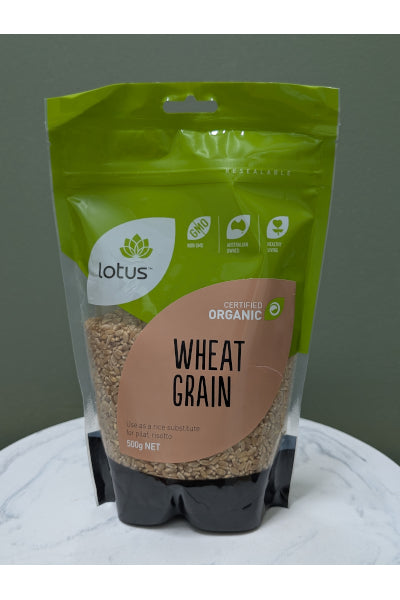 LOT ORG WHEAT GRAIN 500G