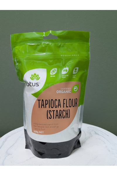 LOT ORG TAPIOCA FLOUR 500GM