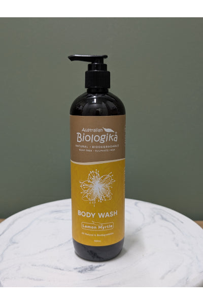 BIOLOGIKA BODY WASH LEMON MYRTLE 500ML