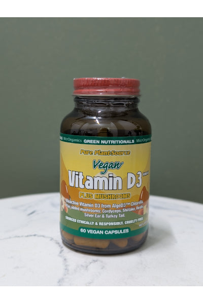 GREEN NUT VEGAN VIT D3 1000IU