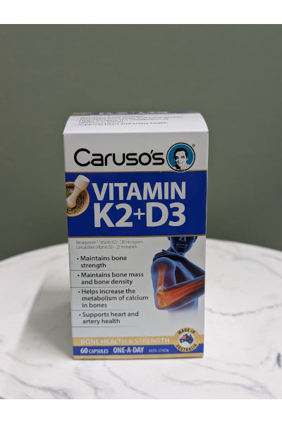 CARUSO'S VITAMIN K2 & D3 60S