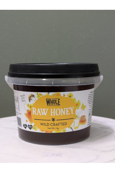 THE WHOLE FOODIES HONEY TUB 1KG