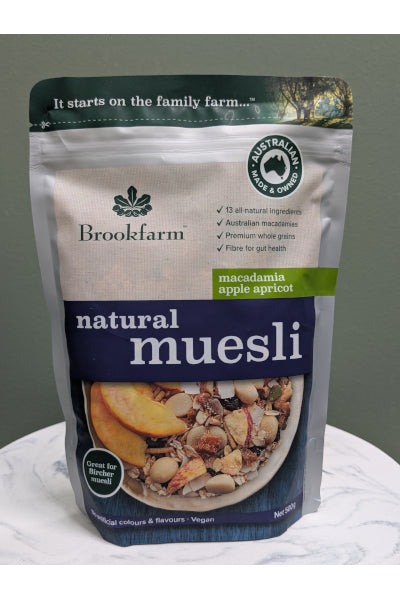 BFARM NATURAL MACA MUESLI APRICOT 500GM