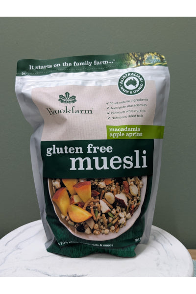 BFARM GF MUESLI APPLE APRICOT MACA 950G