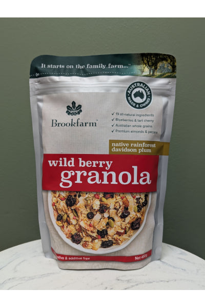 B/FARM WILD BERRY GRANOLA 400GR