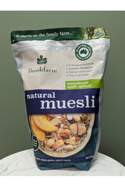 B/FARM NATURAL MUESLI MACA & APR 1.25KG