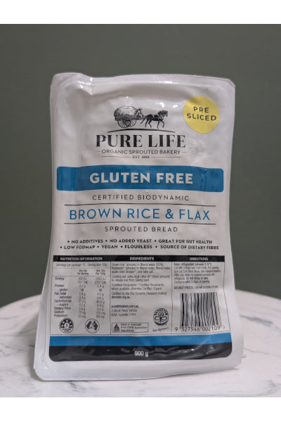 PL BROWN RICE & FLAX SPR BREAD 900G