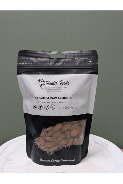 DC ALMONDS RAW INSECTICIDE FREE 400GM