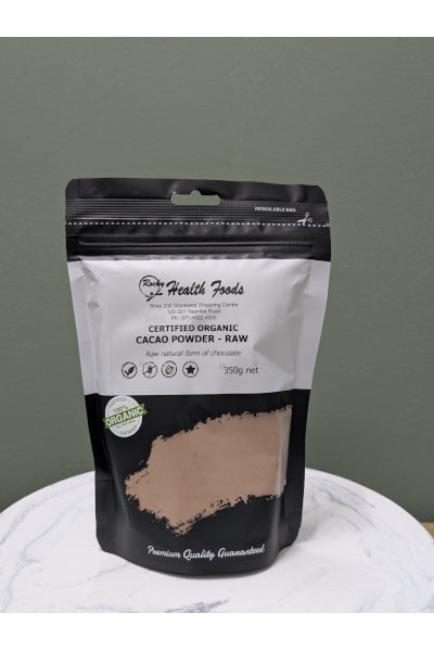DC ORG CACAO POWDER RAW 350G