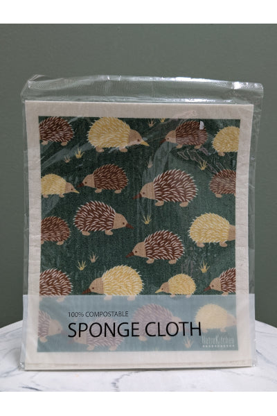 RETRO KITCHEN BIOD DISHCLOTH ECHIDNAS